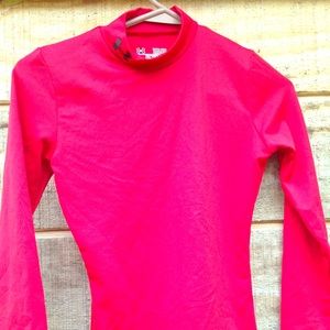 Under armour Boys red compression shirt m